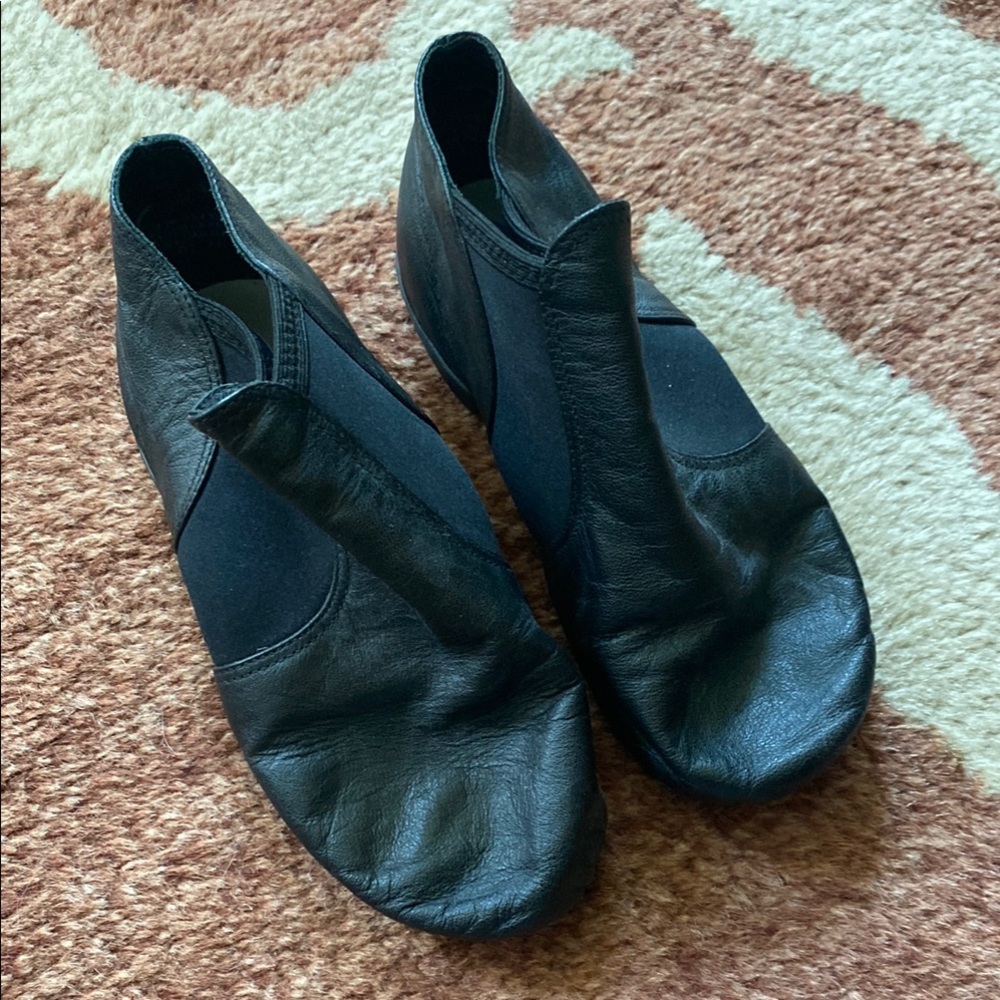 Stylish Black Leather Ankle Boots